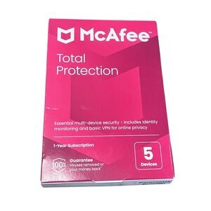 McAfee Total Protection AntiVirus VPN Window Mac Android iOS ChromeOS Prod Key